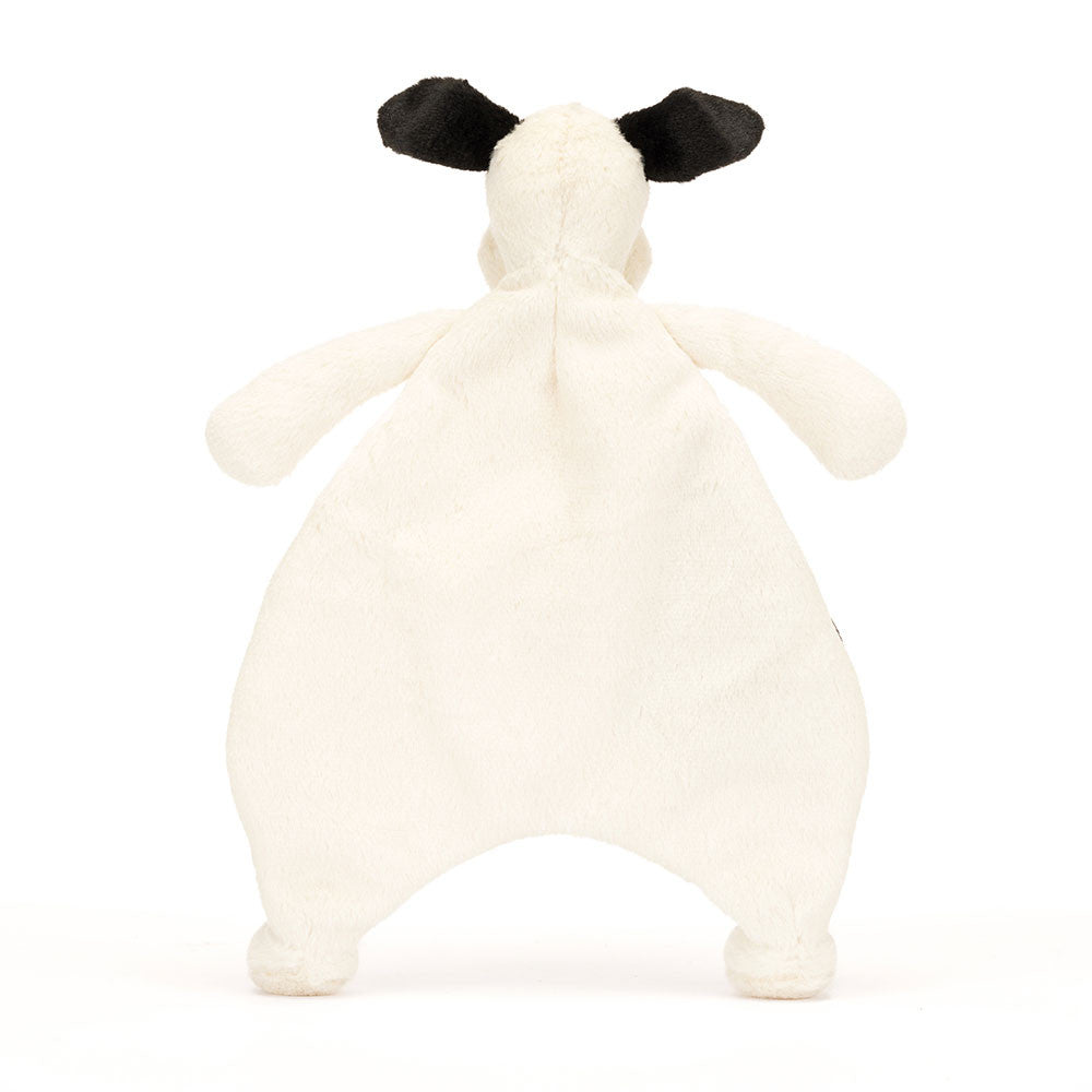 Bashful Rufferty Black & Cream Puppy Comforter