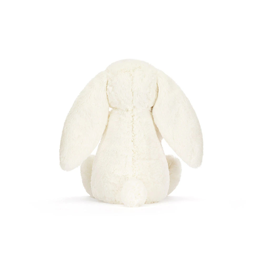 Cream Bunny with Rose