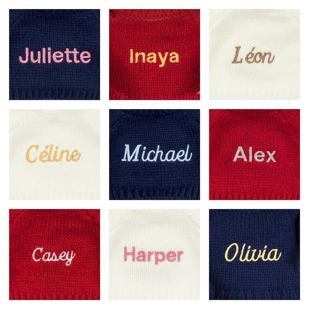 Puddlesea Bunny with Personalized Red Jumper
