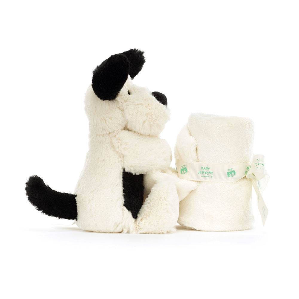 Bashful Rufferty Black & Cream Puppy Soother