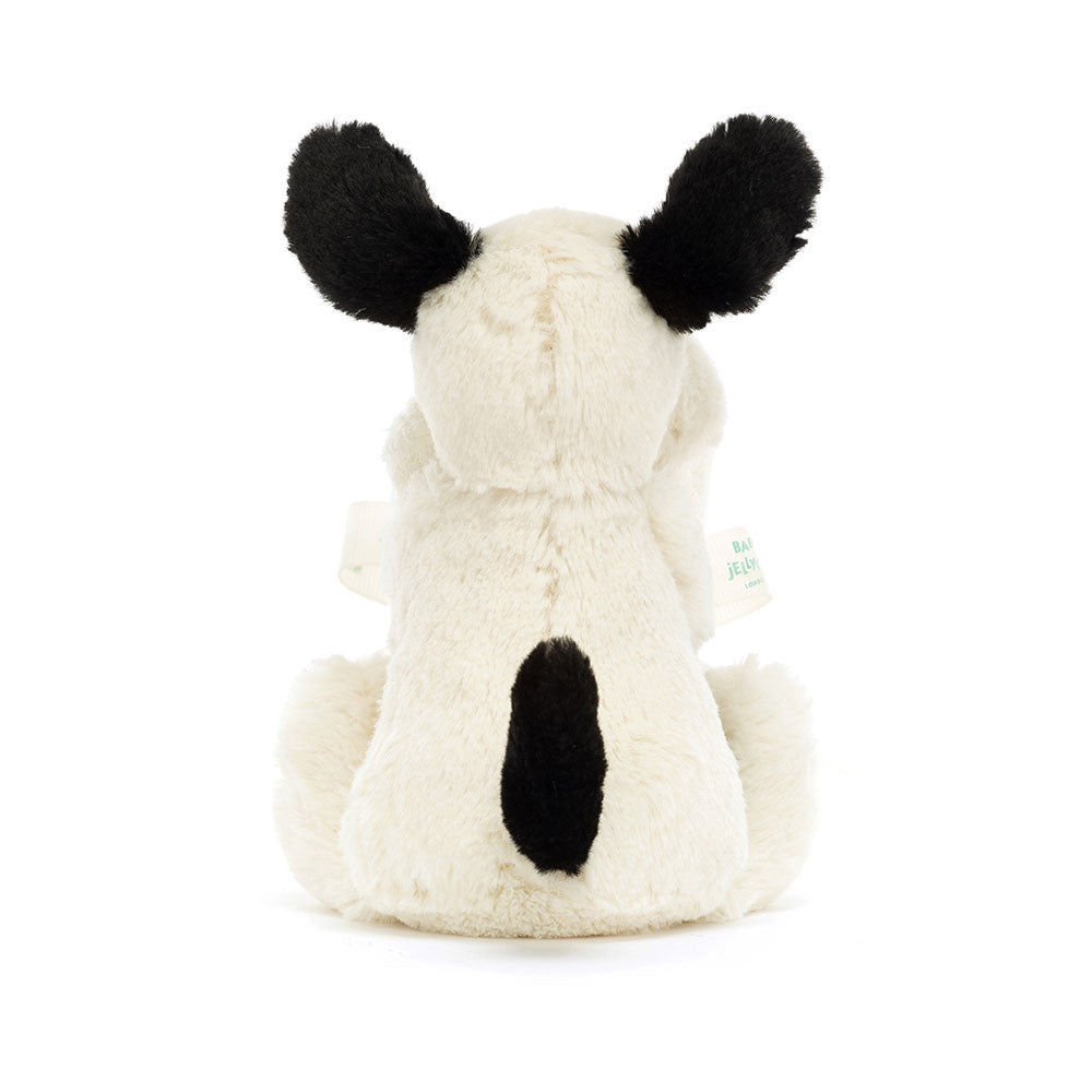 Bashful Rufferty Black & Cream Puppy Soother